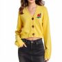 Classicfashion V-neck cardigan long sleeve cardigan button jacket