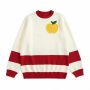 NewArrival ized Crew Neck Winter Stripes Jacquard Knitted Pullover Knitwear Ugly Christmas Sweater for Man