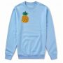WinterMenWoolen Crew Neck Pullover Raglan Sleeves Intarsia letter Knitwear Cotton 7gg Knitted Sweater
